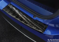Lastskydd Rostfri Borstad Metall Svart Dacia Sandero III 2020->