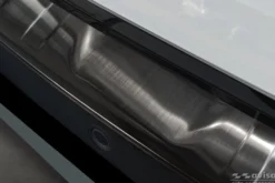 Lastskydd Rostfri Borstad Metall Svart Dacia Spring 2021-><noscript><img width=