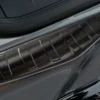 Lastskydd Rostfri Borstad Metall Svart Ford Mustang MACH-E 2020->