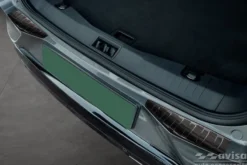 Lastskydd Rostfri Borstad Metall Svart Ford Mustang MACH-E 2020->