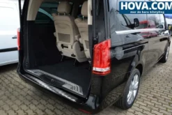Lastskydd Rostfri Borstad Metall Svart Mercedes-Benz V-Klass 4-/5-Dörrars 2014->