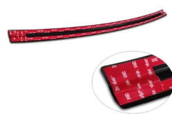 Lastskydd Rostfri Borstad Metall Svart Mercedes EQC N293 2019-><noscript><img width=