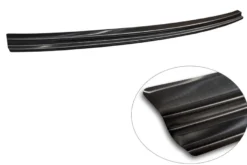 Lastskydd Rostfri Borstad Metall Svart Mercedes EQC N293 2019-><noscript><img width=