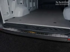 Lastskydd Rostfri Borstad Metall Svart Mercedes Sprinter III 2018-><noscript><img width=