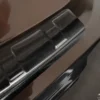 Lastskydd Rostfri Borstad metall Svart Mitsubishi Eclipse PHEV Suv 2021->