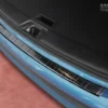 Lastskydd Rostfri Borstad Metall Svart Nissan Qashqai II Facelift 2017-2021