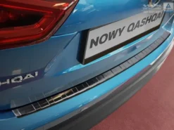 Lastskydd Rostfri Borstad Metall Svart Nissan Qashqai II Facelift 2017-2021