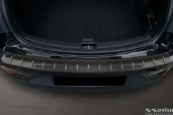 Lastskydd Rostfri Borstad Metall Svart Polestar 2 2020-><noscript><img width=