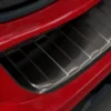 Lastskydd Rostfri Borstad Metall Svart Toyota Corolla XII Hatchback 2018->