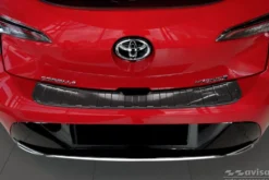 Lastskydd Rostfri Borstad Metall Svart Toyota Corolla XII Hatchback 2018->