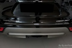 Lastskydd Rostfri Borstad Metall Svart Toyota Highlander IV XU70 2019->