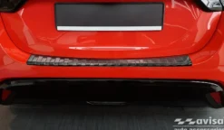 Lastskydd Rostfri Borstad Metall Svart Toyota Yaris IV 2020-><noscript><img width=