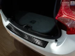 Lastskydd Rostfri Borstad Metall Svart Volvo V60, V60 CC 2010-2018