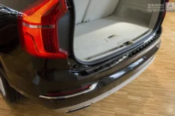 Lastskydd Rostfri Borstad Metall Svart Volvo XC90 II 2015->