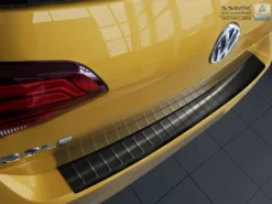 Lastskydd Rostfri Borstad Metall Svart VW Golf VII 5d Hatchback 2012-2019