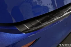 Lastskydd Rostfri Borstad Metall Svart VW Golf VIII Variant 2020->