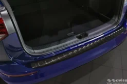 Lastskydd Rostfri Borstad Metall Svart VW Golf VIII Variant 2020-><noscript><img width=