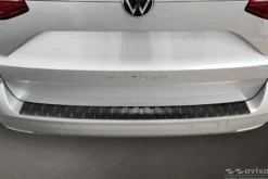 Lastskydd Rostfri Borstad Metall Svart VW Multivan T7 2021->
