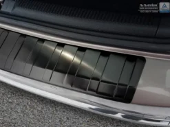 Lastskydd Rostfri Borstad Metall Svart VW Passat (B7/3C) Variant 2011-2014