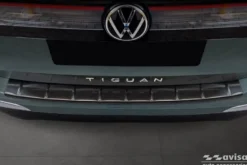 Lastskydd Rostfri Borstad Metall Svart VW Tiguan III 2024-><noscript><img width=