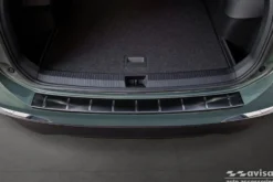Lastskydd Rostfri Borstad Metall Svart VW Tiguan III 2024-><noscript><img width=