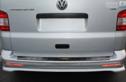 Lastskydd Rostfri Borstad Metall Svart VW Transporter T5, T6, Multivan, Caravelle 2003->2015