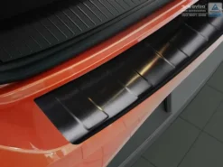Lastskydd Rostfri Borstad Metall Svart VW T-ROC 2017->