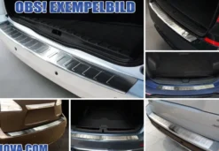 Lastskydd Rostfri Borstad Metall Toyota Corolla XII Hatchback 2018->