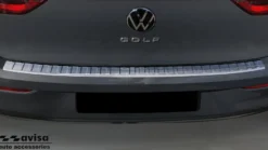 Lastskydd Rostfri Borstad Metall VW Golf VII 2019->
