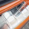 Lastskydd Rostfri Borstad Metall VW T-Cross 2018->