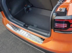 Lastskydd Rostfri Borstad Metall VW T-Cross 2018-><noscript><img width=