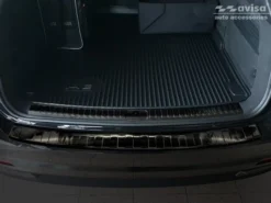 Lastskydd Rostfri Borstad Svart Metall Audi A6 C8 Avant 2018-2025