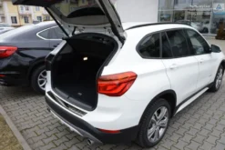 Lastskydd Rostfri Borstad Svart Metall Bmw X1 F48 2015-2022