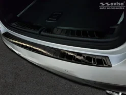 Lastskydd Rostfri Borstad Svart Metall BMW X3 G01 2017-2024