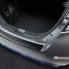 Lastskydd Rostfri Borstad Svart Metall Nissan Leaf II 2017->