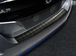 Lastskydd Rostfri Borstad Svart Metall Nissan Leaf II 2017-><noscript><img width=