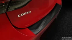 Lastskydd Rostfri Borstad Svart Metall Opel Corsa F 2019-><noscript><img width=