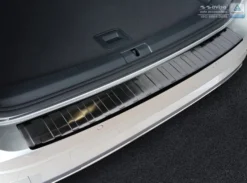 Lastskydd Rostfri Borstad Svart Metall Volkswagen Golf VII Variant 2017-2019