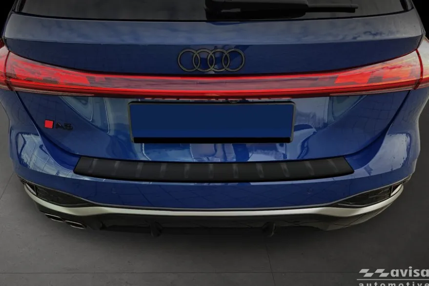 Lastskydd Rostfri Matt Svart Metall Audi A5 III Avant B10 2024->
