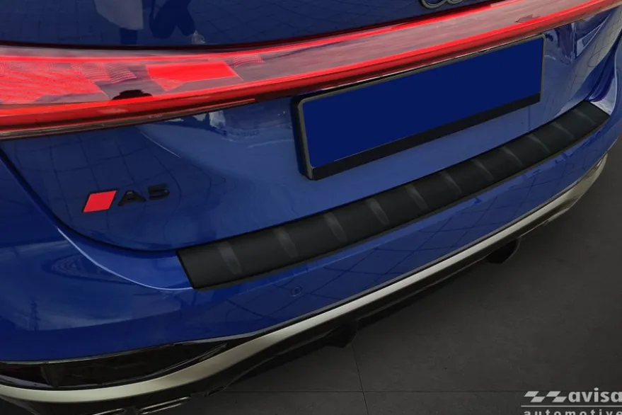 Lastskydd Rostfri Matt Svart Metall Audi A5 III Avant B10 2024->
