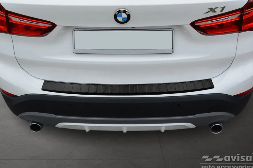 Lastskydd Rostfri Matt Svart Metall Bmw X1 F48 2015-2022