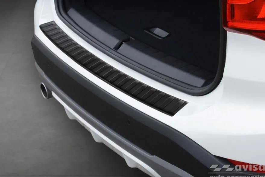 Lastskydd Rostfri Matt Svart Metall Bmw X1 F48 2015-2022