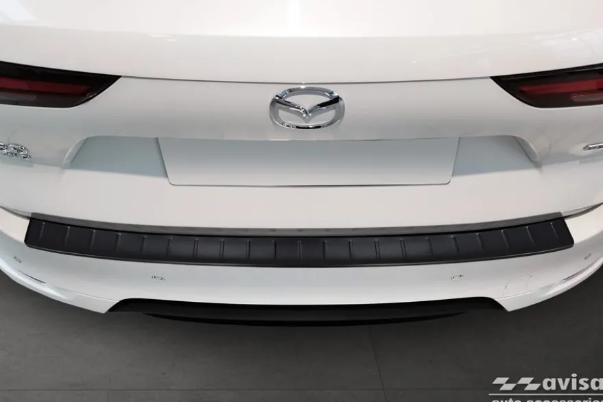 Lastskydd Rostfri Matt Svart Metall Mazda CX-60 2022->