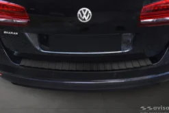 Lastskydd Rostfri Matt Svart Metall VW Sharan II / Seat Alhambra II