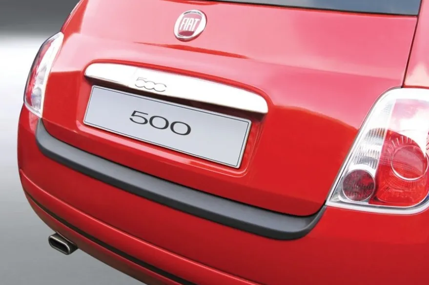Lastskydd Svart Fiat 500, 500 Cabriolet 10.2007-6.2015