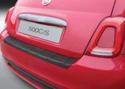 Lastskydd Svart Fiat 500S 4.2016->