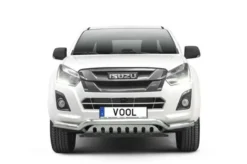 Lowbar EU frontbåge med hasplåt - Isuzu D-MAX II 2017-2020