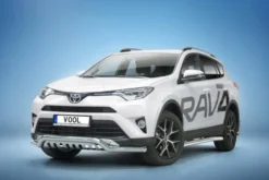 Lowbar EU frontbåge med hasplåt - Toyota RAV4 IV Facelift 2016-2018