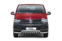 Lowbar EU frontbåge med hasplåt - VW Transporter / Multivan / Caravelle T6 2016-2019