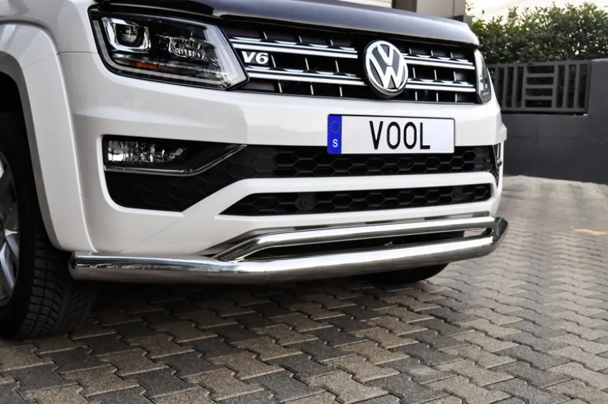 Lowbar Frontbåge Svart - VW Amarok Facelift 2017->